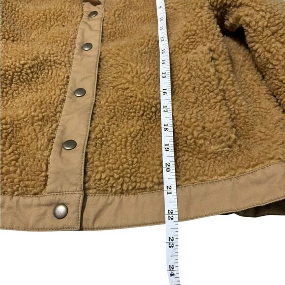 Madewell Sherpa Portland Jacket size M - Picture 9 of 10